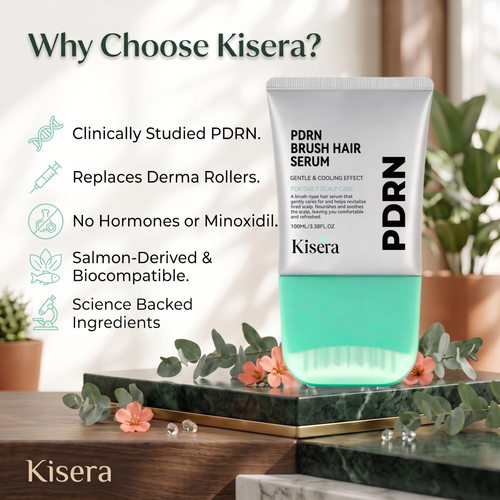Kisera® PDRN Reedle Shot Hair Brush Serum