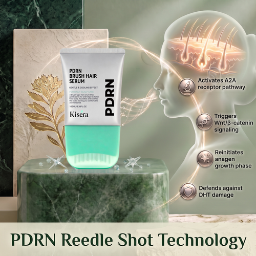 Kisera® PDRN Reedle Shot Hair Brush Serum