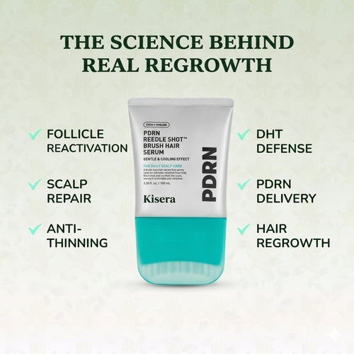 Kisera® PDRN Reedle Shot Hair Brush Serum
