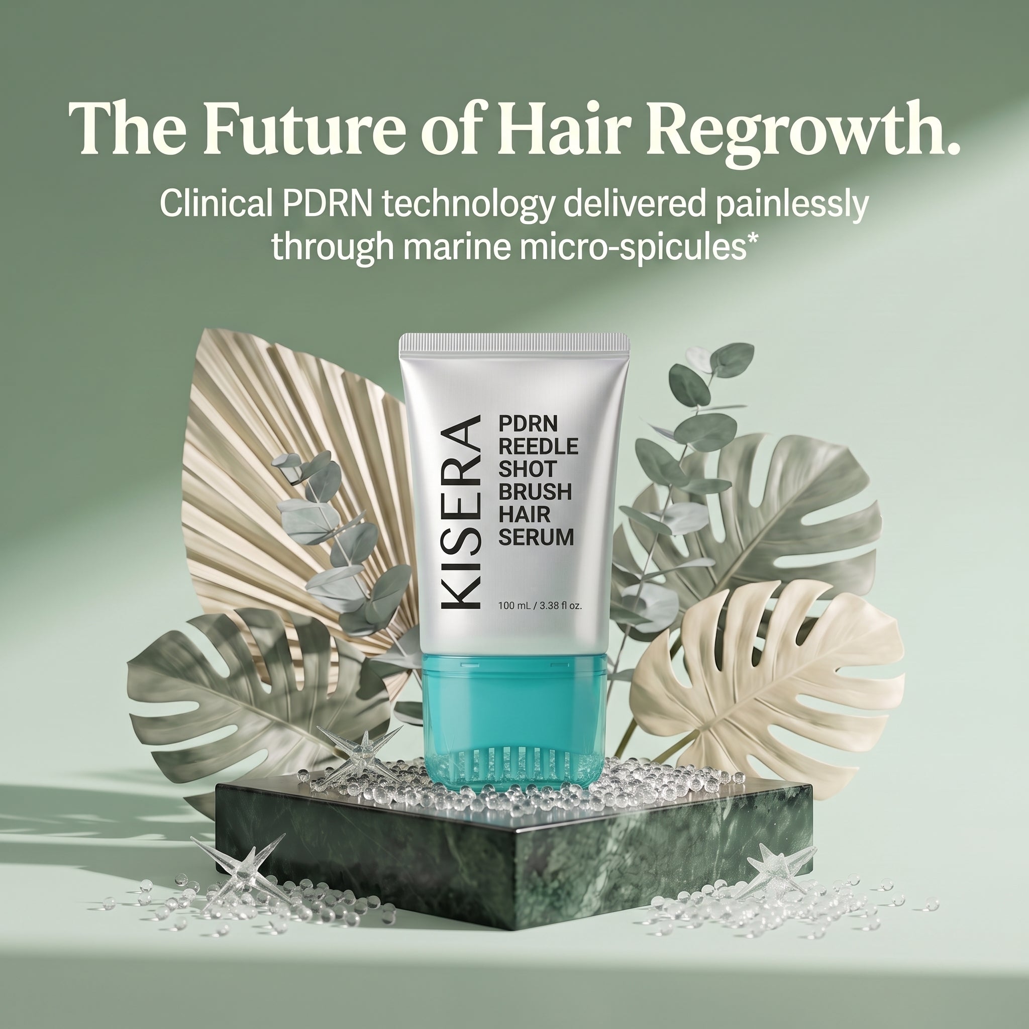 Kisera® PDRN Reedle Shot Hair Brush Serum